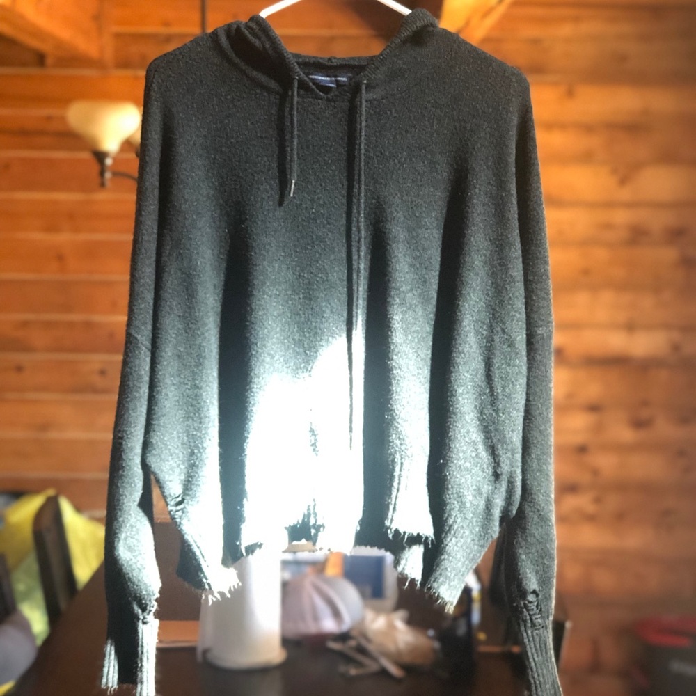 Destroyed look American Eagle hoodie